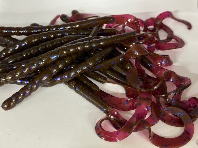 10" Ledgend Ribbon Tail Worm (8 pack)